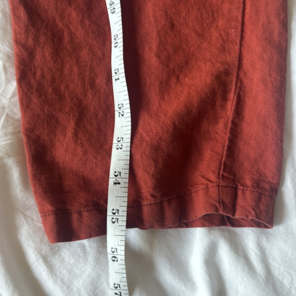 Like new Outerknown S.E.A. Jumpsuit in Henna - Picture 9 of 10